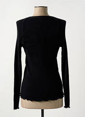 Gilet manches longues noir OSCALITO pour femme seconde vue