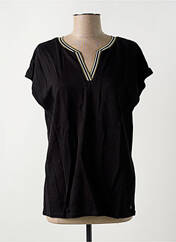 T-shirt noir GARCIA pour femme seconde vue