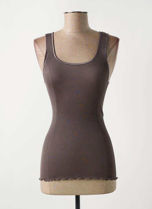 Top/Caraco marron OSCALITO femme