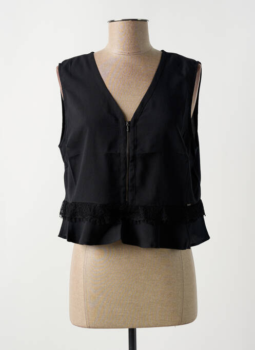 Top noir SALSA pour femme