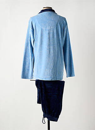 Pyjama coupe droite bleu HOM homme
