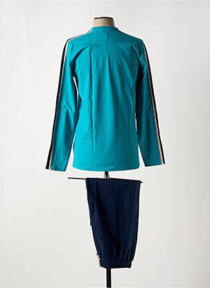 Pyjama coupe droite bleu IMPETUS homme