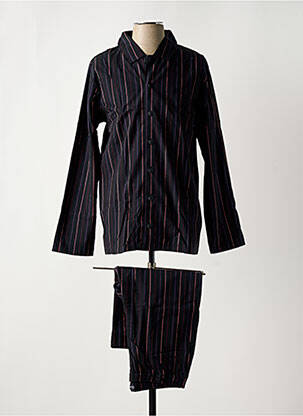 Pyjama coupe droite noir HOM homme
