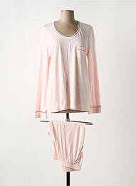 Pyjama coupe droite rose LE CHAT femme