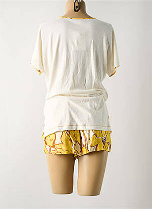 Pyjama col v beige LE CHAT femme