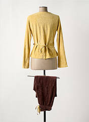 Pyjama jaune IMPETUS pour femme seconde vue