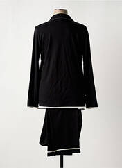 Pyjama noir LE CHAT pour femme seconde vue