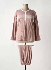 Pyjama rose CANAT pour femme seconde vue