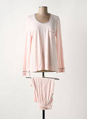 Pyjama rose LE CHAT pour femme seconde vue