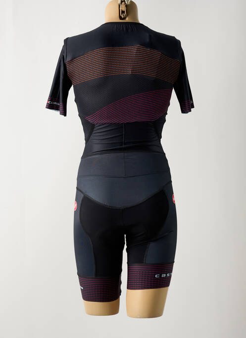 Combishort noir CASTRELLI pour femme