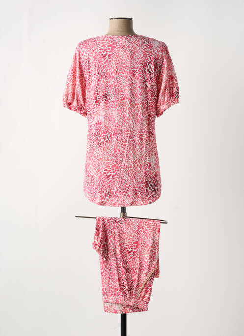 Pyjama rouge LE CHAT pour femme