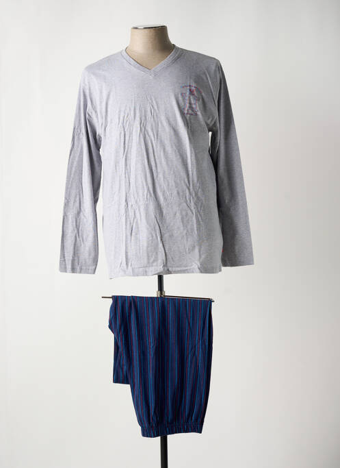 Pyjama gris COUP DE COEUR pour homme