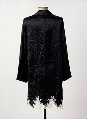 Chemise de nuit manches longues noir LISE CHARMEL femme