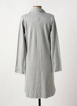 Chemise de nuit manches longues gris LE CHAT femme