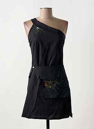 Robe courte sans manche sans manche noir LISE CHARMEL femme