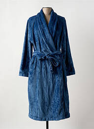Robe de chambre poches bleu LE CHAT femme