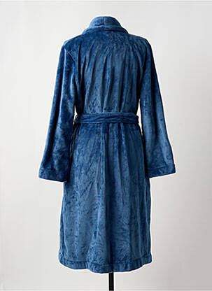 Robe de chambre poches bleu LE CHAT femme