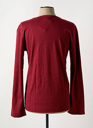 T-shirt coupe cintrée manches longues rouge HOM homme