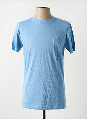 T-shirt coupe cintrée manches courtes bleu CBK homme