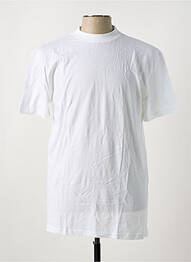 T-shirt coupe droite manches courtes blanc HOM homme