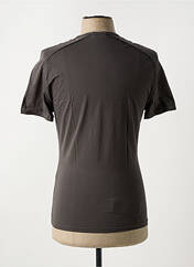 T-shirt marron HOM pour homme seconde vue
