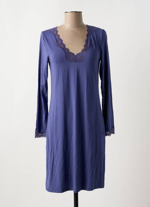 Chemise de nuit bleu ANTIGEL pour femme