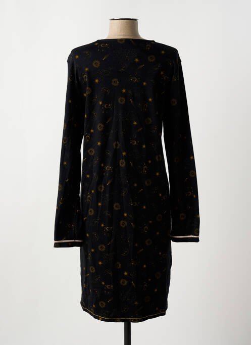 Chemise de nuit noir LE CHAT pour femme