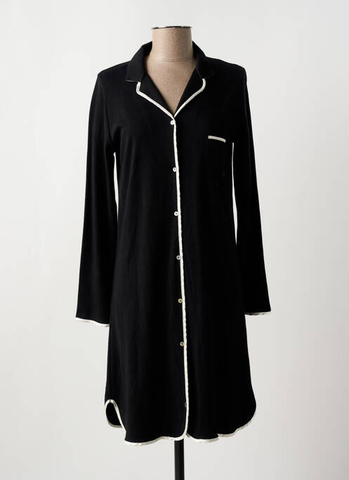 Chemise de nuit noir LE CHAT pour femme