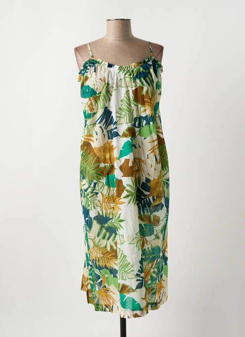 Robe de plage vert LE CHAT pour femme