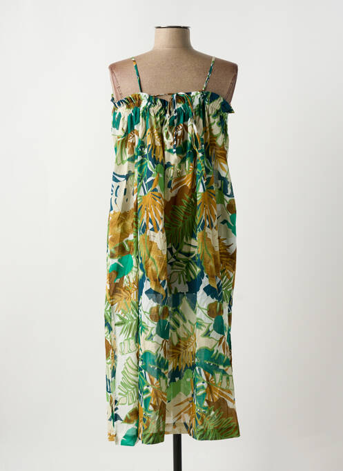Robe de plage vert LE CHAT pour femme