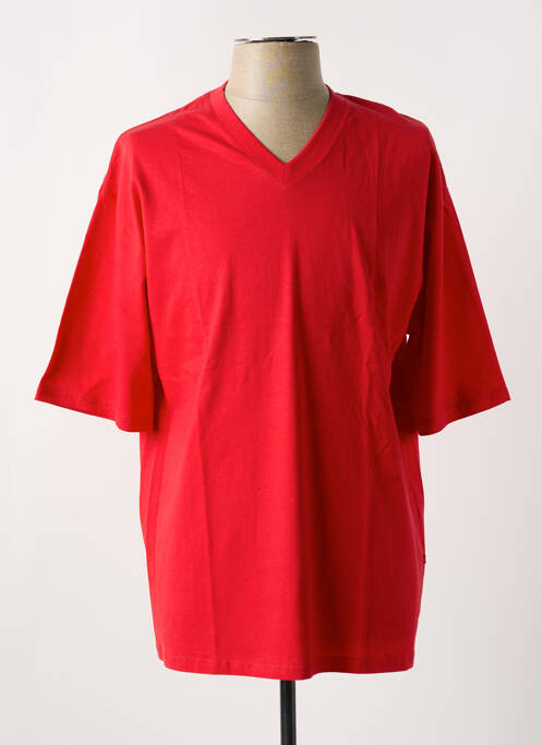 T-shirt rouge COUP DE COEUR pour homme