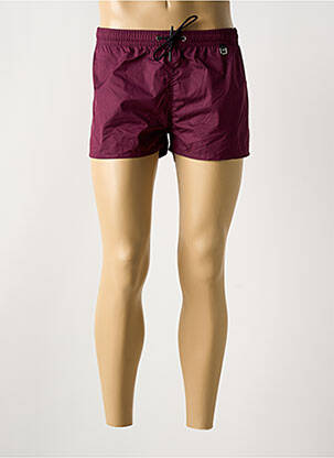 Short de bain fermeture liens à nouer violet HOM homme