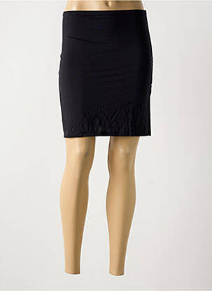 Jupon /fond de robe stretch noir MARJOLAINE femme