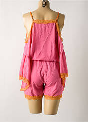 Combishort rose BRIEFLY pour femme seconde vue