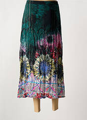 Jupe longue vert DESIGUAL pour femme seconde vue