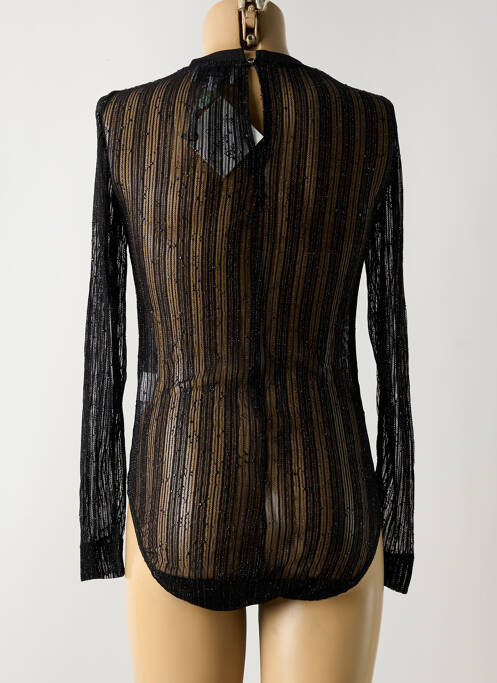 Body lingerie noir PEPE JEANS X DUA LIPA pour femme