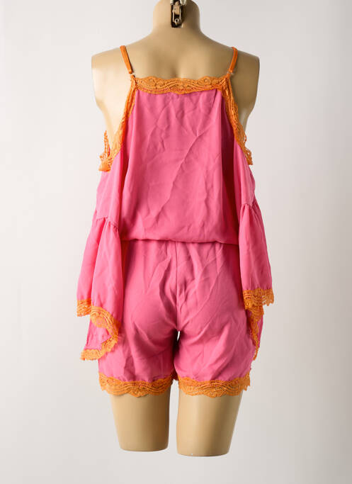 Combishort rose BRIEFLY pour femme