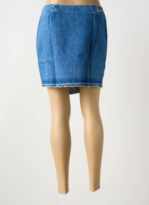 Jupe courte bleu DESIGUAL pour femme