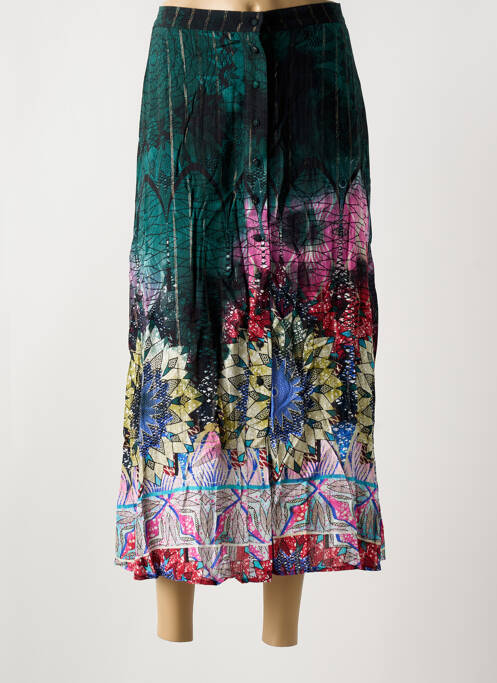 Jupe longue vert DESIGUAL pour femme