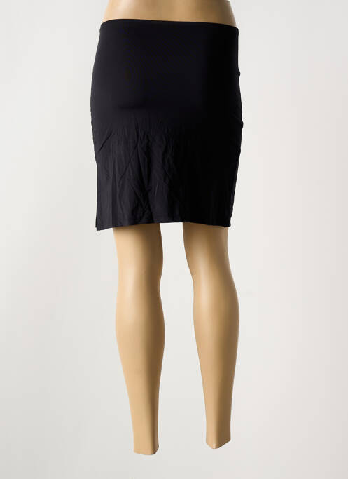 Jupon /Fond de robe noir MARJOLAINE pour femme