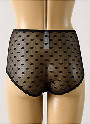 Culotte haute noir BARBARA femme