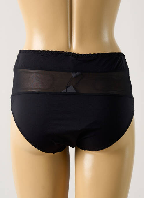 Culotte haute noir EMPREINTE pour femme