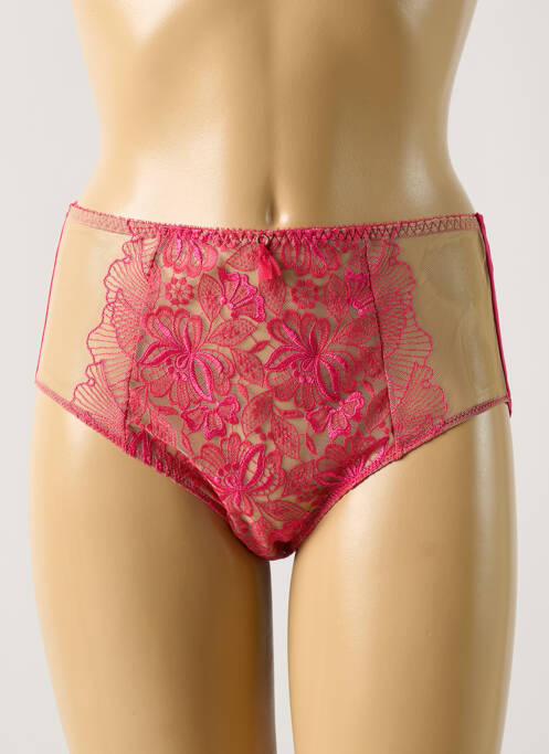 Culotte haute rose EMPREINTE pour femme