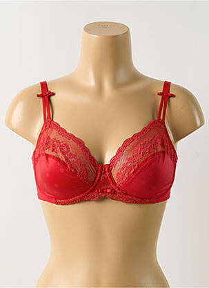 Soutien-gorge haut soutien-gorge balconnet haut soutien-gorge balconnet rouge MARIE JO femme