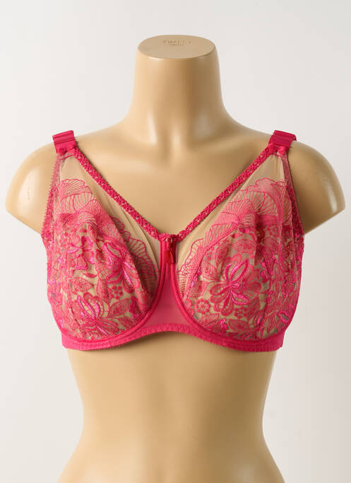 Soutien-gorge rose EMPREINTE pour femme