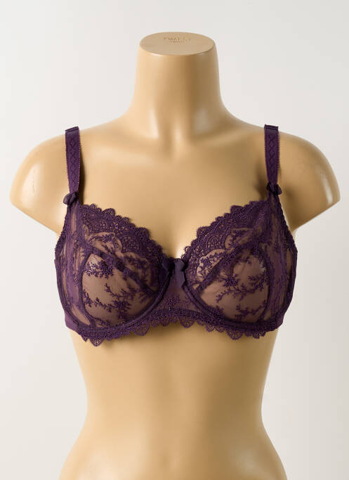 Soutien-gorge violet EMPREINTE pour femme