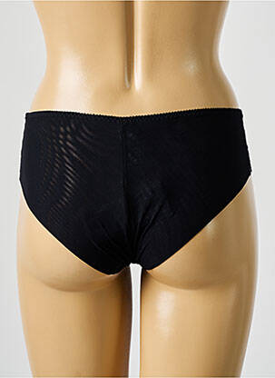 Culotte légère et transparente noir EMPREINTE femme