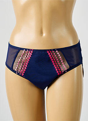 Culotte tissage tulle bleu ELOMI femme