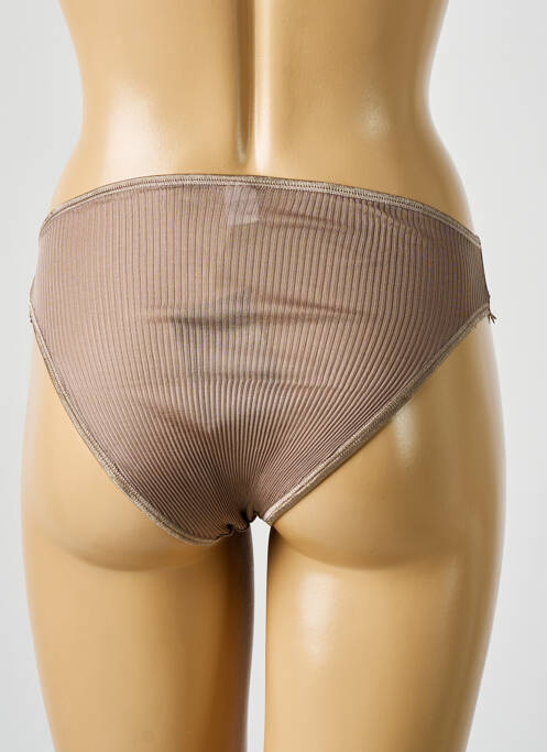 Culotte marron clair LISANZA pour femme