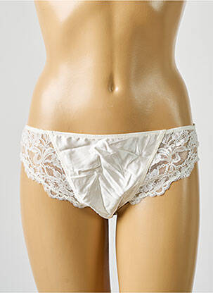Culotte broderie dentelle de calais beige LISE CHARMEL femme
